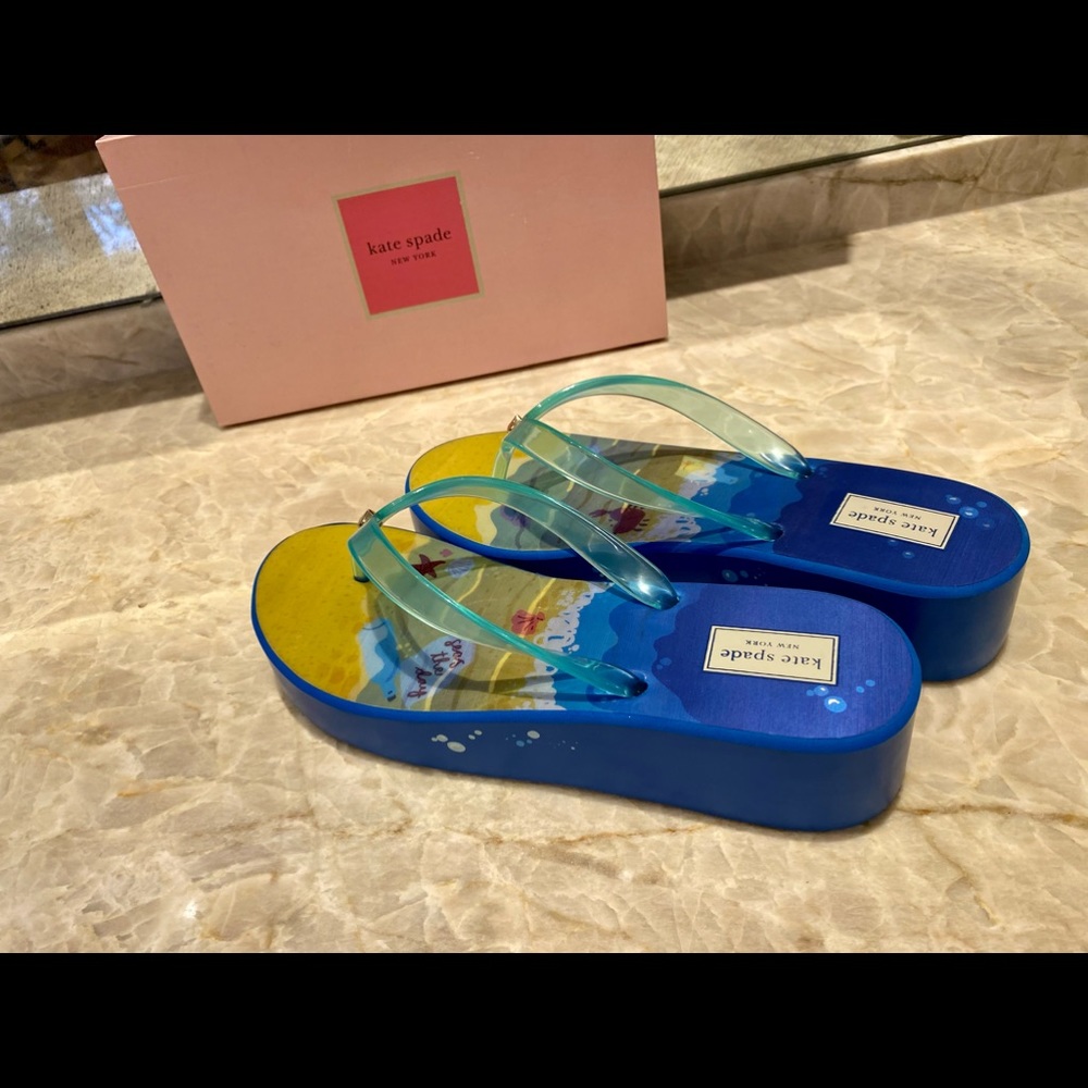 Kate Spade rio wedge sandals.